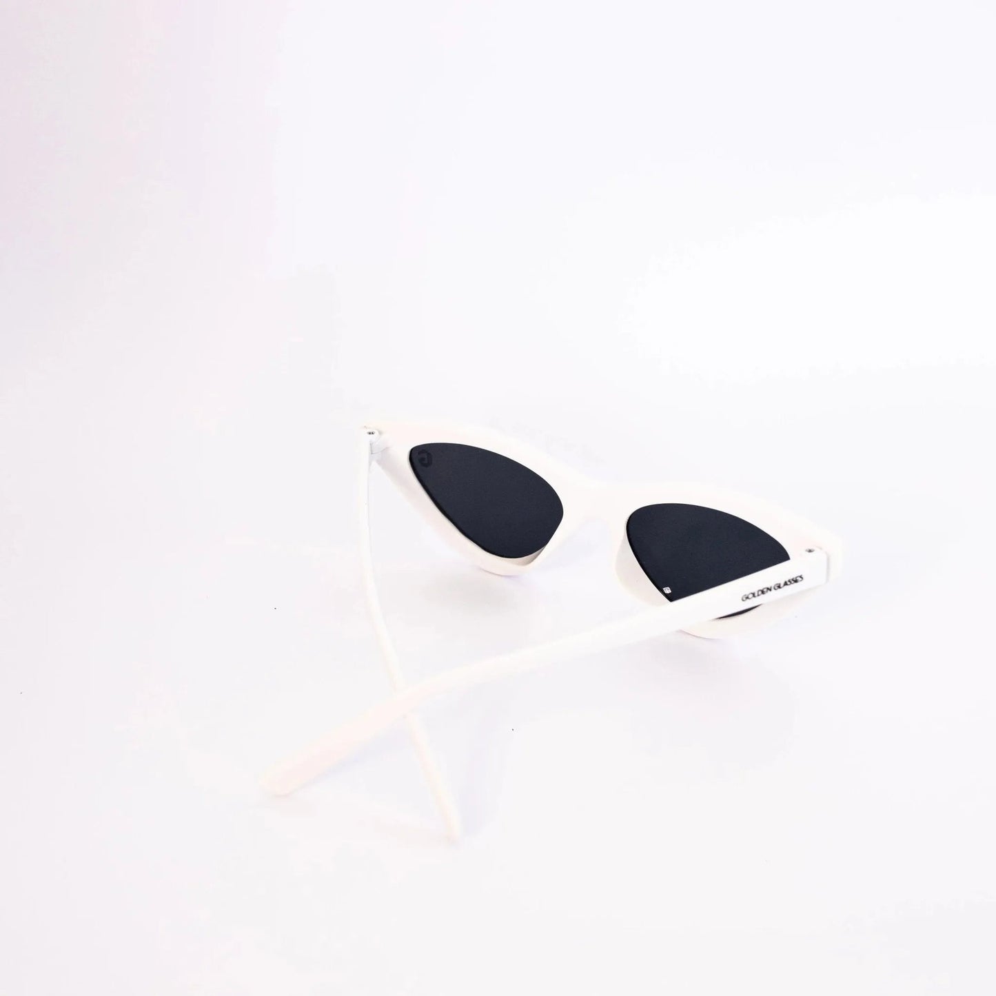 Women's White Cat Eye Sunglasses
