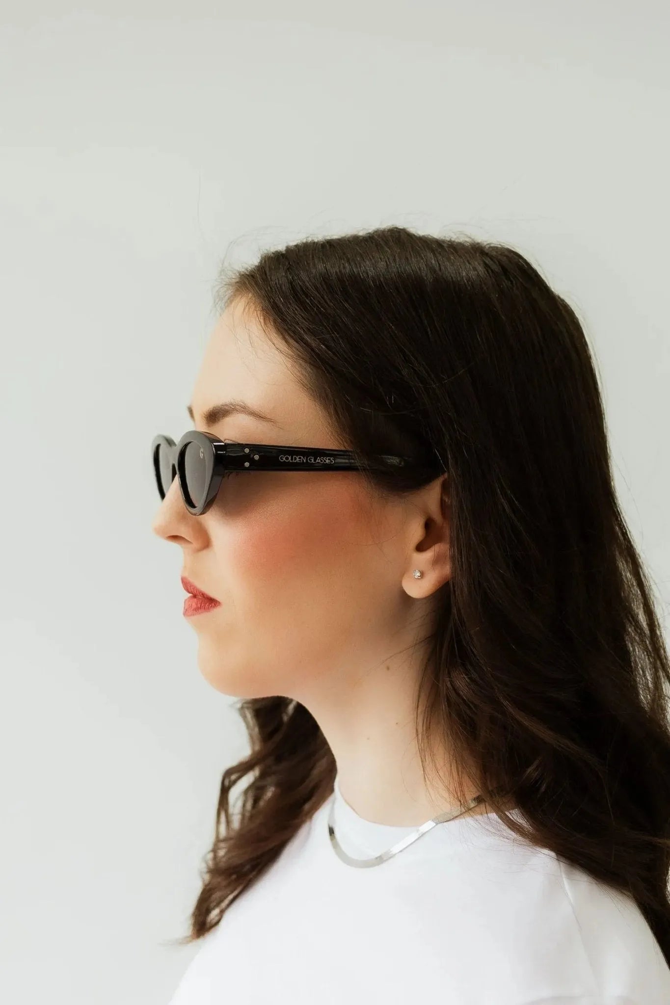 Women's Black Feline Sunglasses