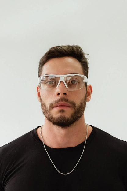 Unisex Transparent Sports Sunglasses