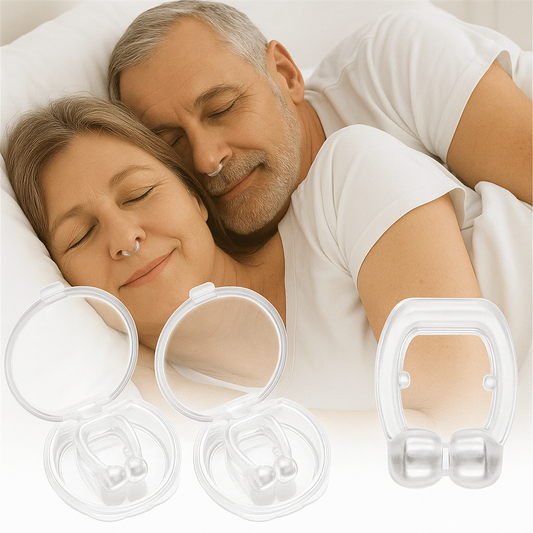 LifeAir™ | Anti-Snoring Clip + Free 3D Sleep Mask
