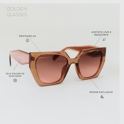 Women's Diamond Rosé Sunglasses
