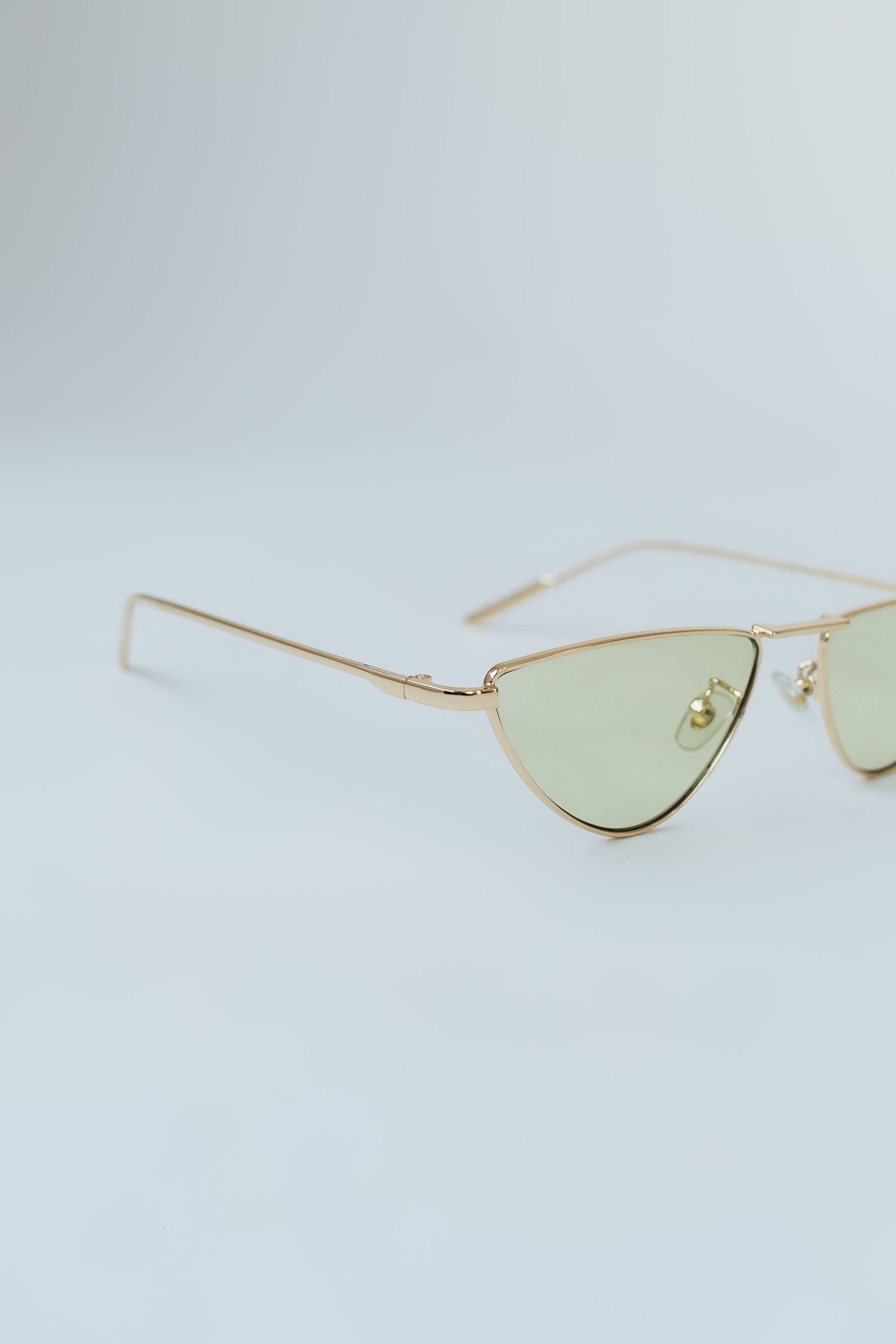 Women's Light Green Hype Sunglasses