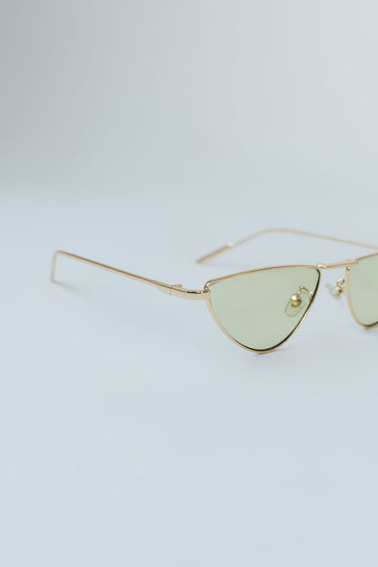 Women's Light Green Hype Sunglasses