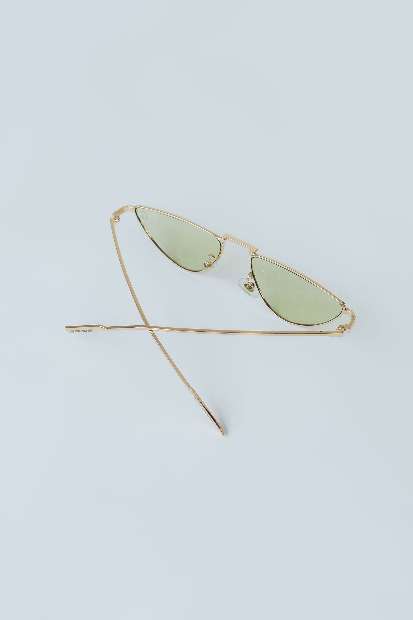 Women's Light Green Hype Sunglasses