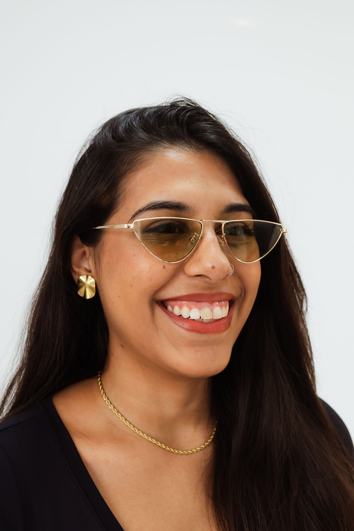 Women's Light Green Hype Sunglasses