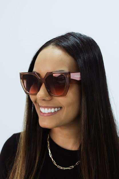 Women's Diamond Rosé Sunglasses