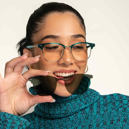 Nate Glasses - 2 in 1 Clip-On