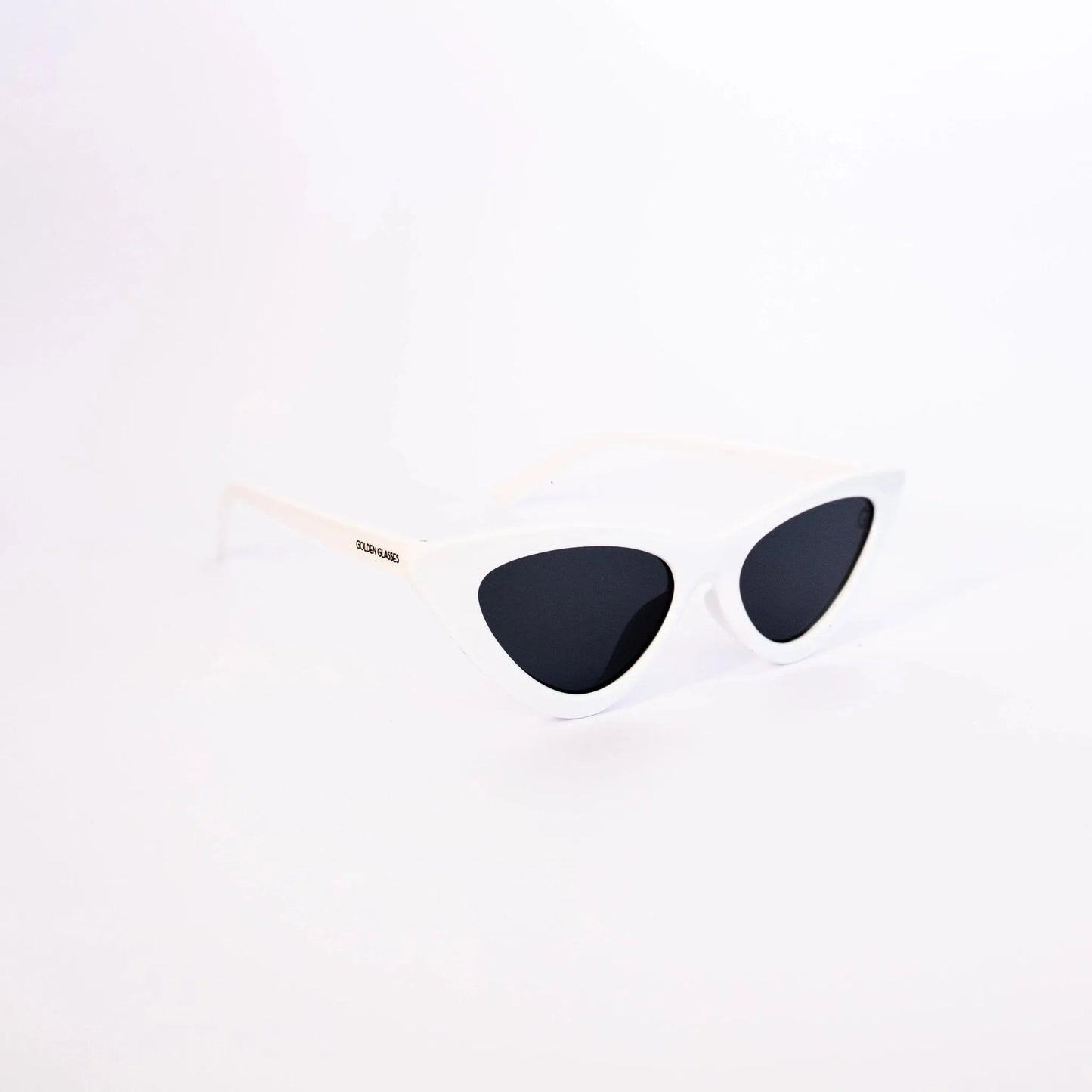 Women's White Cat Eye Sunglasses