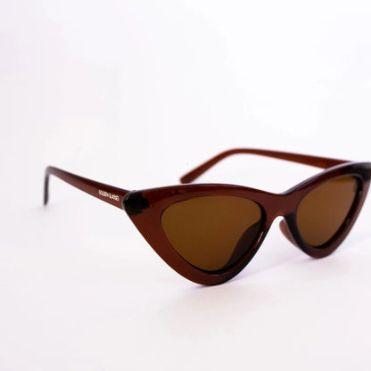 Brown Cat Eye Sunglasses for Women