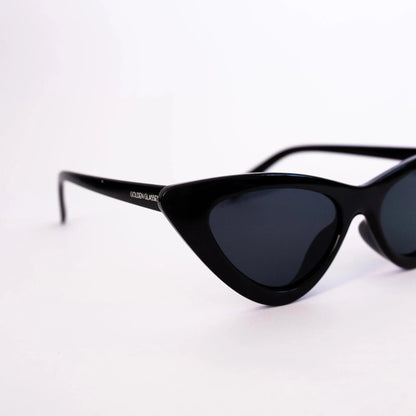 Women's Black Cat Eye Sunglasses