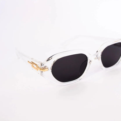 Women's Transparent Crystal Sunglasses