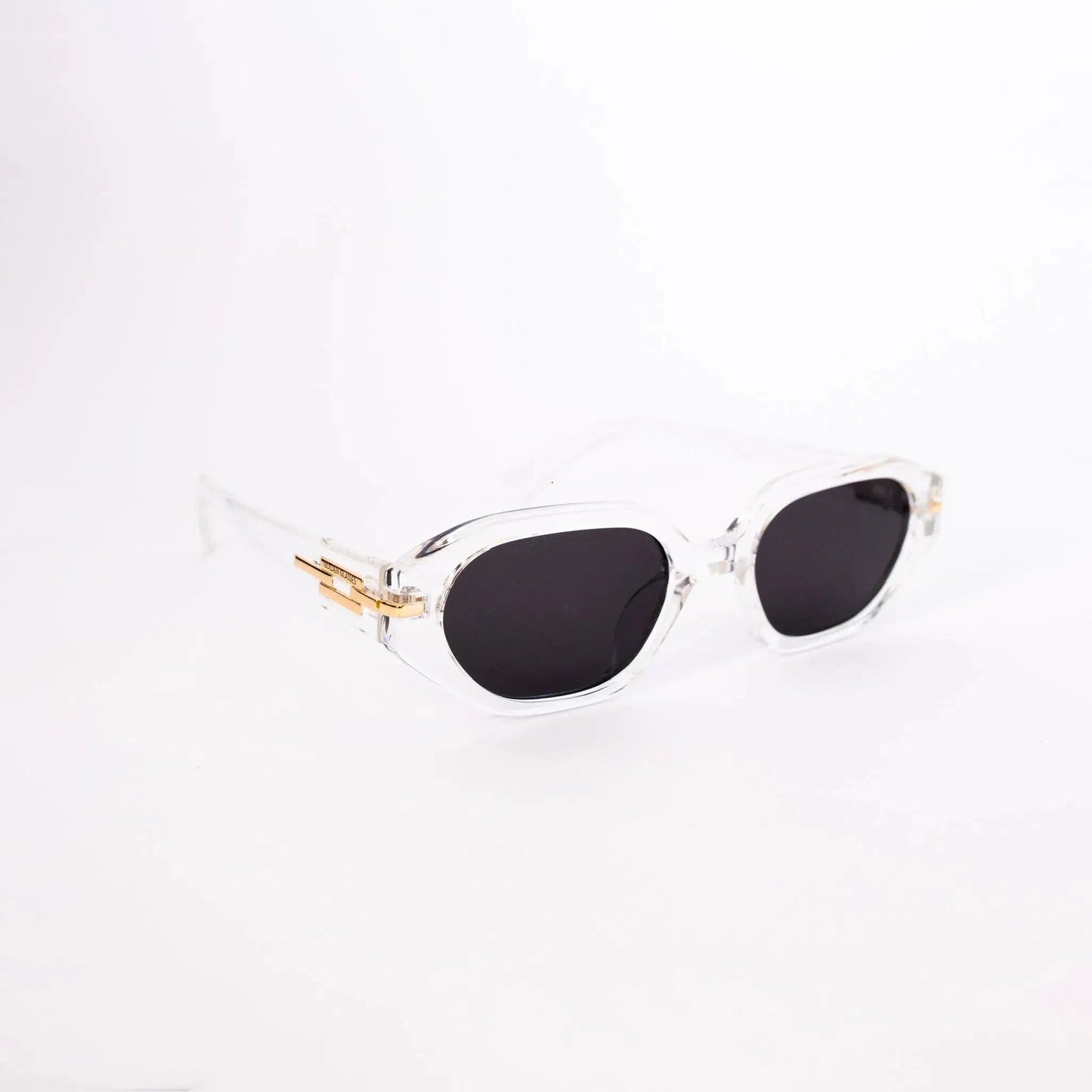 Women's Transparent Crystal Sunglasses