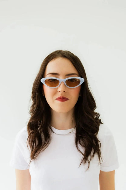 Women's Blue Feline Sunglasses