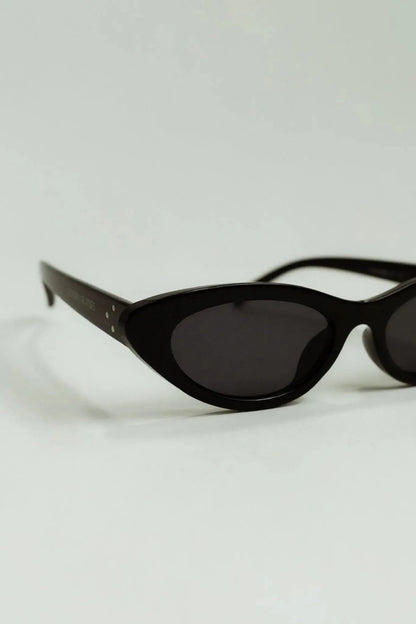 Women's Black Feline Sunglasses